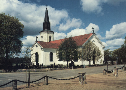 Oderljunga kyrka, byggd 1852 - 1854.