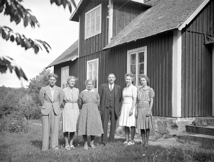 Nils Persson familjen Vånga Ryd.