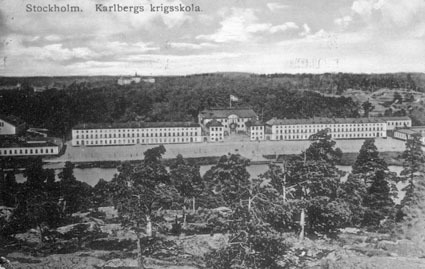 Stockholm, Karlbergs krigsskola
