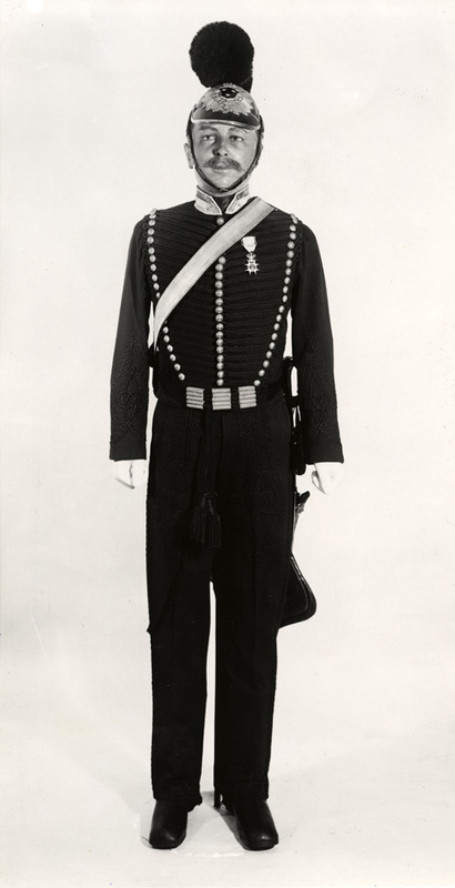 Uniform m/1859 för major vid Kungl. Wendes art ...