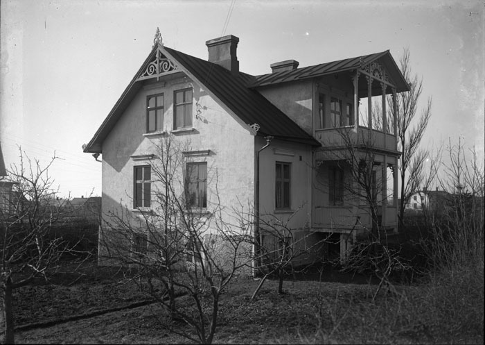 Olof Svenssons hus. Brevbärarens små.