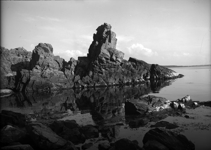 Klipparti från norr om Ransvik 9/9 1952.