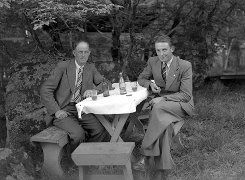 Svante Hammalund och Oskar P Ekestad.
