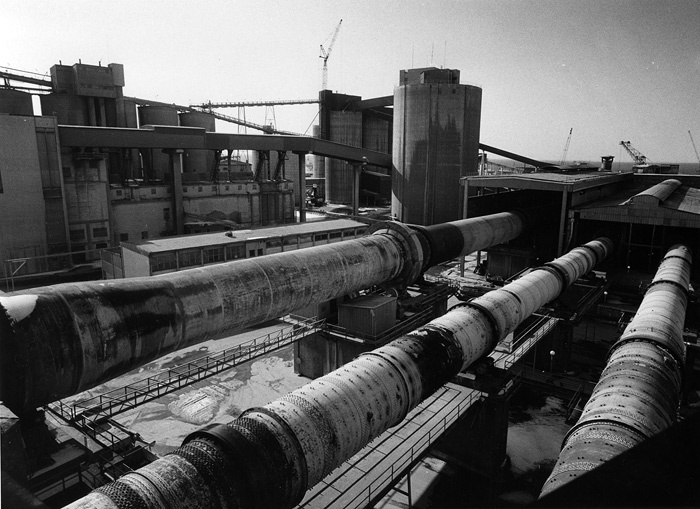 Cementfabriken i Limhamn.