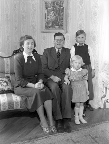Pastor Helm familjen Vånga.