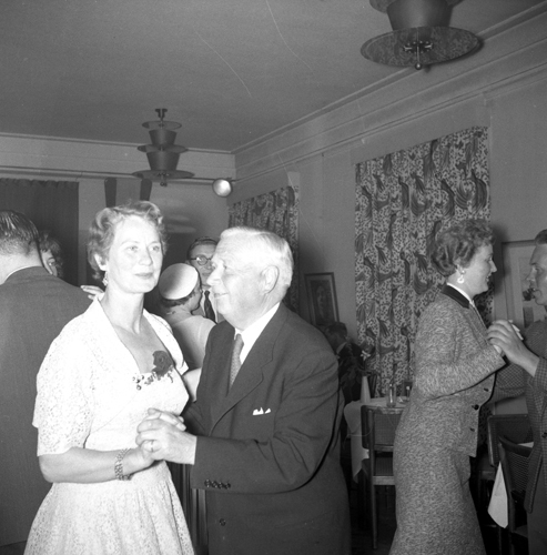 Fru Slettengrens fest 50 år 1955.