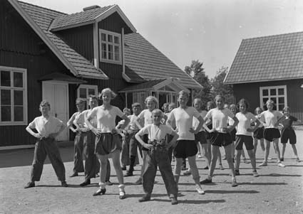 Folkskolan Kaffatorp Gymnastik.