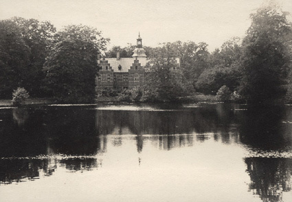 1916,  Badstugan Hilleröd Fredensborgs slott.