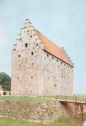 Glimmingehus borg, grundlagd år 1499.