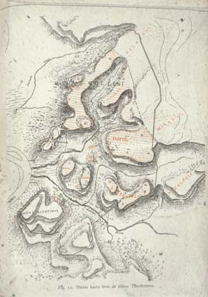 ROM. Fig. 12. Pinzas karta över de äldsta Tiber...
