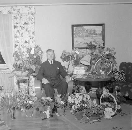 Fabrikör Oskar Liljenberg, 50 år, 1953-02-23.