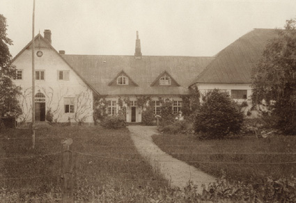 Agnes gamla fäderneshem, Hillerödsholm 1924. Da...