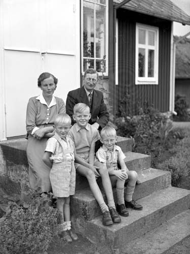 Arvid Mattsson familjen Söndraby.