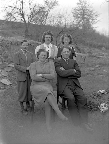 Edvin Perssons familjen Västanå.