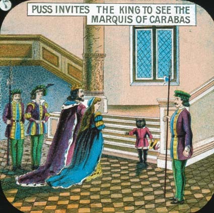PUSS INVITES THE KING TO SEE THE MATQUIS OF CAR...
