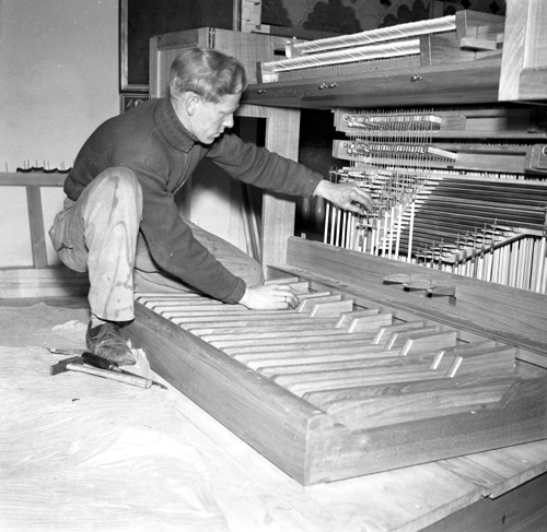 Orgelbygge 1956