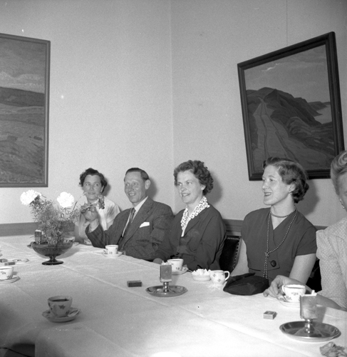 1955 Läraremöte å Hotell Svea Kristianstads.
