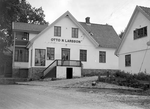Otto Larsson huset framsidan butiken Immeln.