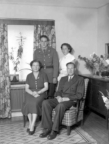 Gösta Rudetoft familjen. Immeln.