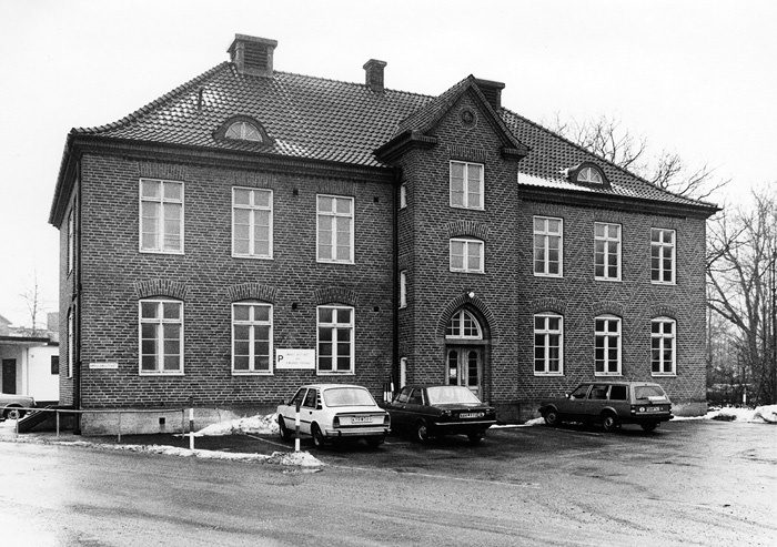 Före detta epidemisjukhuset i Hörby. Revs 1984.