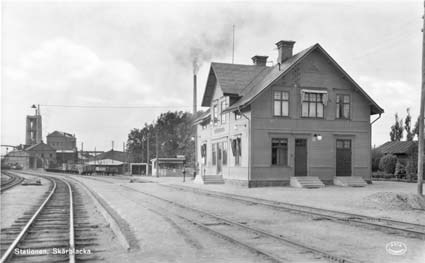Stationen Skärblacka.