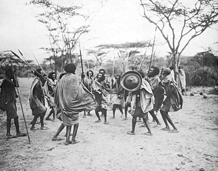 Dans hos Adalfolket (somali), Abessinien.
