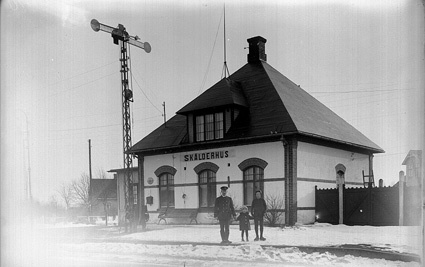 Skälderhus station.