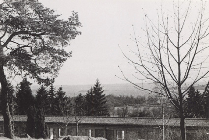 Maj 1938. Utsigt från Orupssanatoriet.