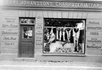 Carl Johanssons Charkuteriaffär.