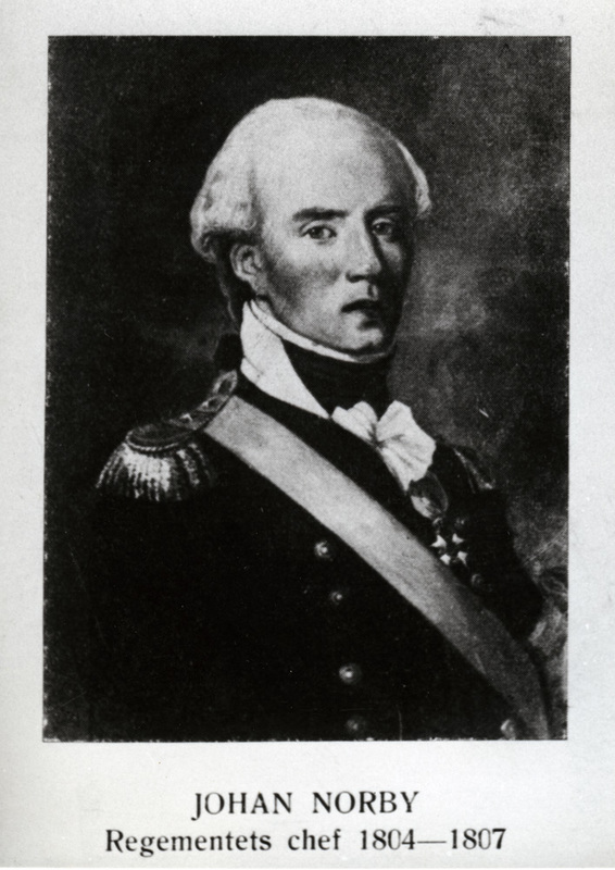 Regementschefer vid A. 3. 1794 - 1821. Johan No...