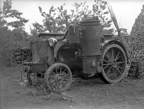Anton Olsson traktor Bonslätt.