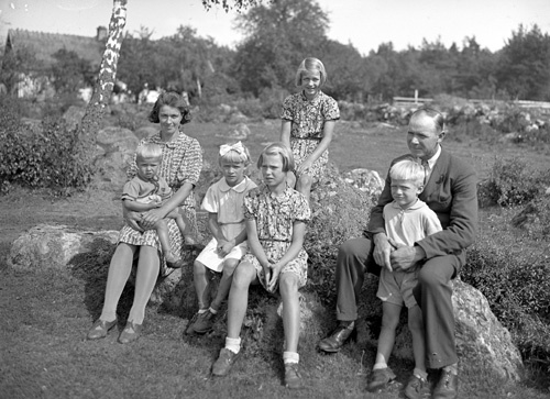 Gustav Zetteberg familjen Elletorp Ekestad.