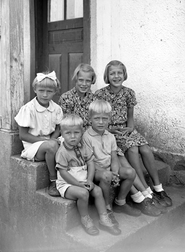 Gustav Zetteberg barnen Elletorp Ekestad.