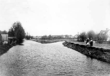 Kanalen öster om Norra Tivoli, nyvarande Sommaro.