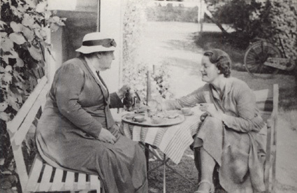Agnes och Isse, 1936, sommaren.