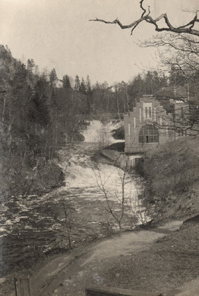 Vattenfall vid Husqvarna.