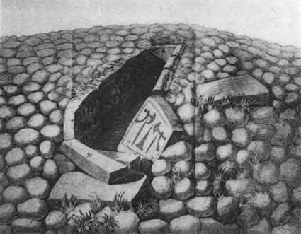 Bredarör gravhög i Kivik