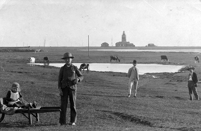 Stranden och Falsterbo fyr 1898.
