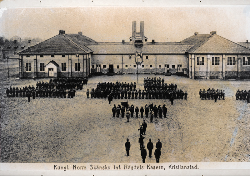 Kungliga norra skånska infanteriregementets kas...