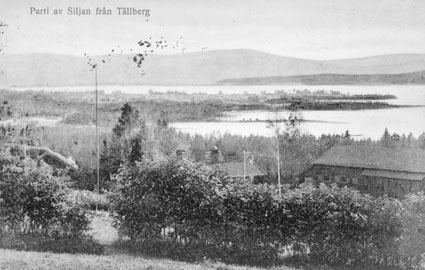Parti av Siljan frånTällberg.