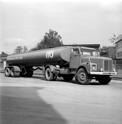 AB Iföverken, tankbil i maj 1969.