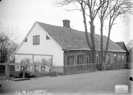 Tredalahuset i Kristianstad i hörnet Fästningsg...