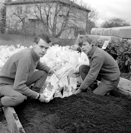 Bo Persson och Lennart Fransson i april 1969.