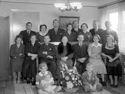 Per Jönsson familjen alla Österslöv Hagalid.