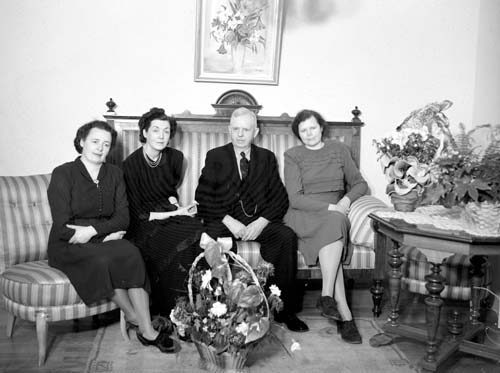 Nils Persson 70 årsdag familjen Brännskulla.