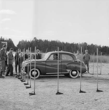 Bromölla, MHF-tävling, Strandängen, 1956.