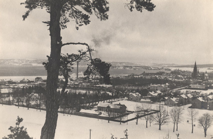 Jönköping våren 1917, utsikt från jököpings sta...