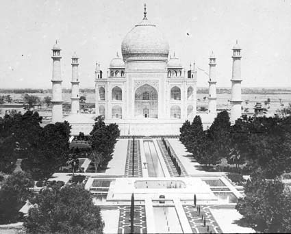 Tadsch Mahal vid Agra, Indien.