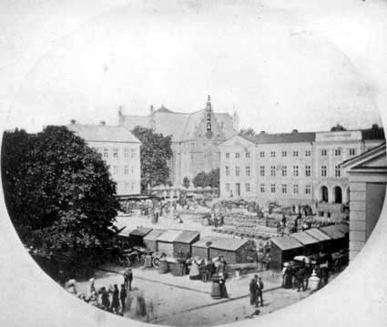 Stora Torg år 1864.