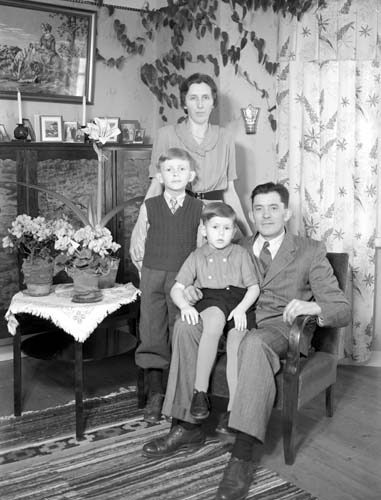 Hilding Bengtsson familjen Ekestad.